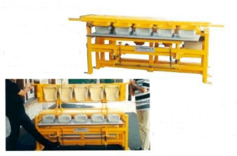 equipement moulage pavés TRIEF