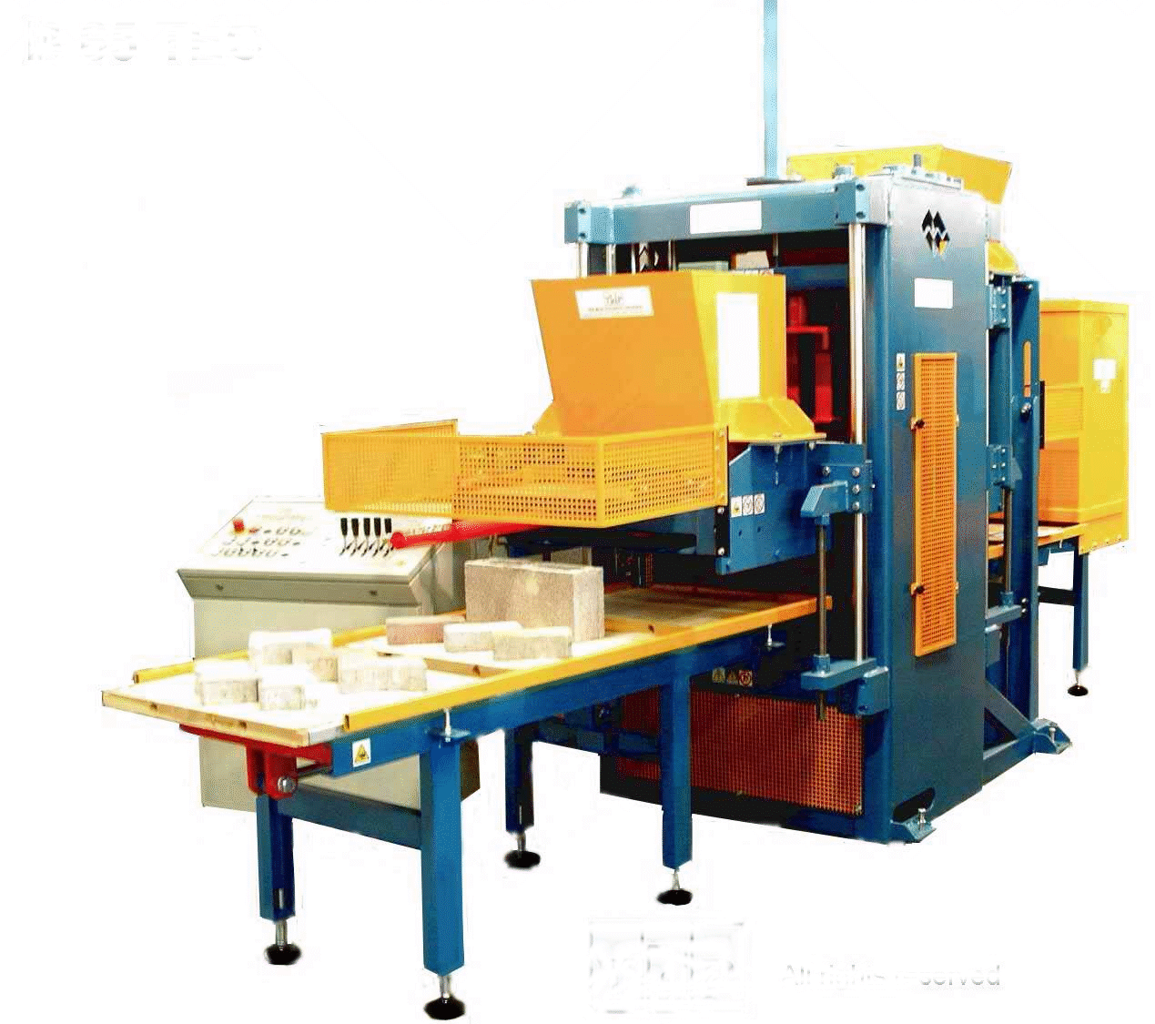 moule beton simple pondeuse manuelle presse mécanisée